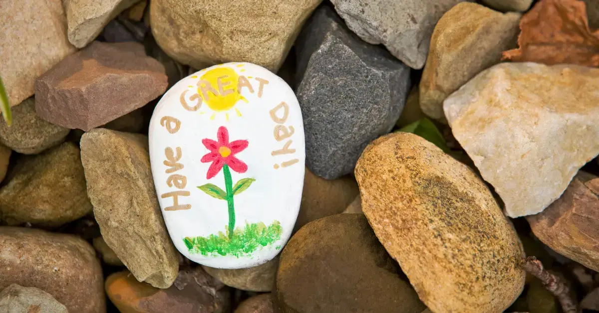 hidden painted rock